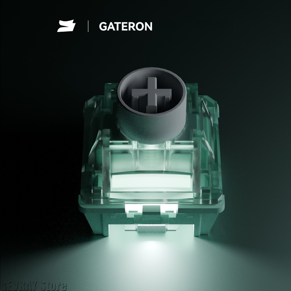 Gaming Keyboard Hall Effect Switches - GATERON 磁気ジェイドウルトラスイッチ リニア フリーセッティング リトラベル HE