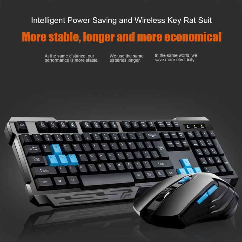 Gaming Keyboard Extension - キーボード マウス コンボ 防水 マルチメディア 2.4GHz