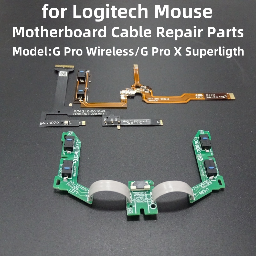 Logitech Mouse G Pro X Superlight - LOGITECH/Pro/G/Pro/X用の柔軟なケーブル,超軽量,マザーボードの修理用