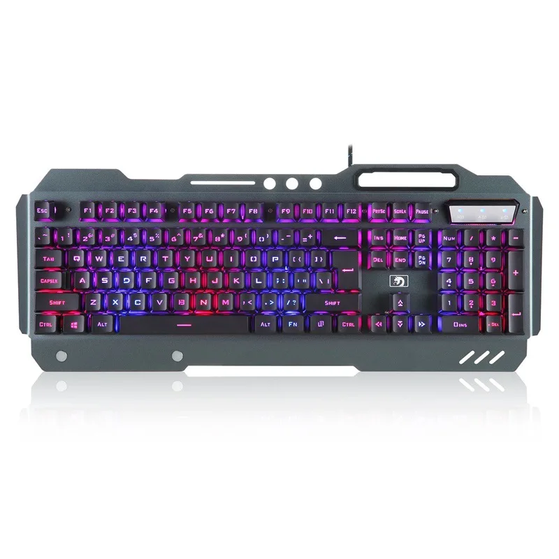 Keyboard Gaming Amazon - 618 メカニカルキーボード バックライト付き RGB ゲーミングキーボード インターネットカフェ
