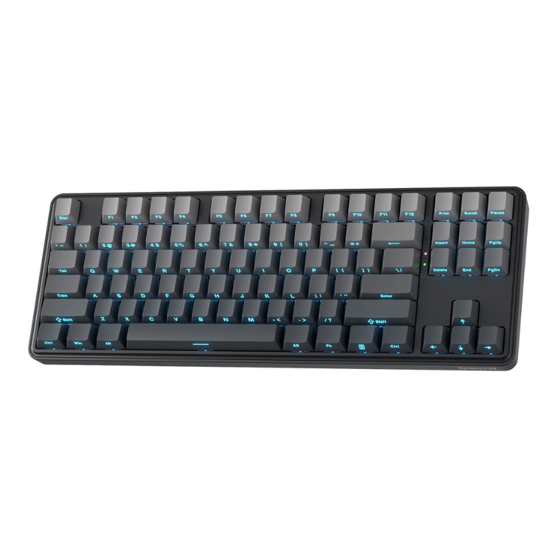 Gaming Keyboard No Noise - メカニカルキーボードRedragon-K707プロGB,80% ガスケット,RGBゲーム,3つのワイヤレスモード,TKL,ホットスワップ,ノイズ抑制,Mintマクロスイッチ