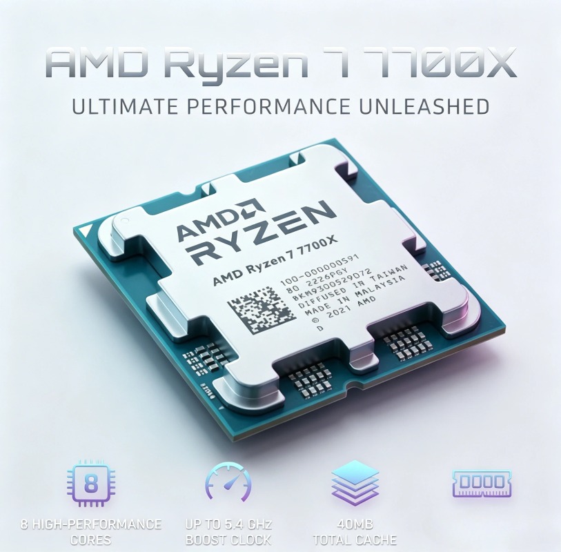 AMD Ryzen 7 7700X CPU、R7 7700X - Amd Cpu Ryzen 7 のレビューと価格