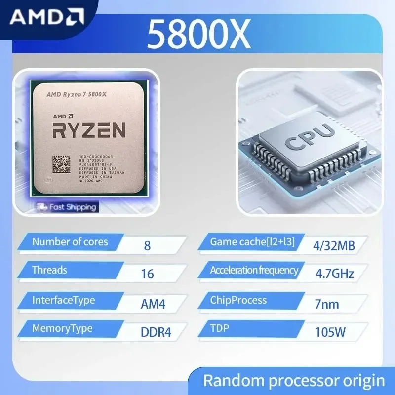 AMD Ryzen 7 5800X 7nmゲーミングeスポー - Amd Cpu Ryzen 7 のレビューと価格