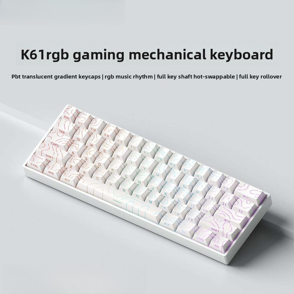 60%ワイヤレスBluetooth 2.4Gメカニカルキーボ - Gaming Keyboard Mobile のレビューと価格