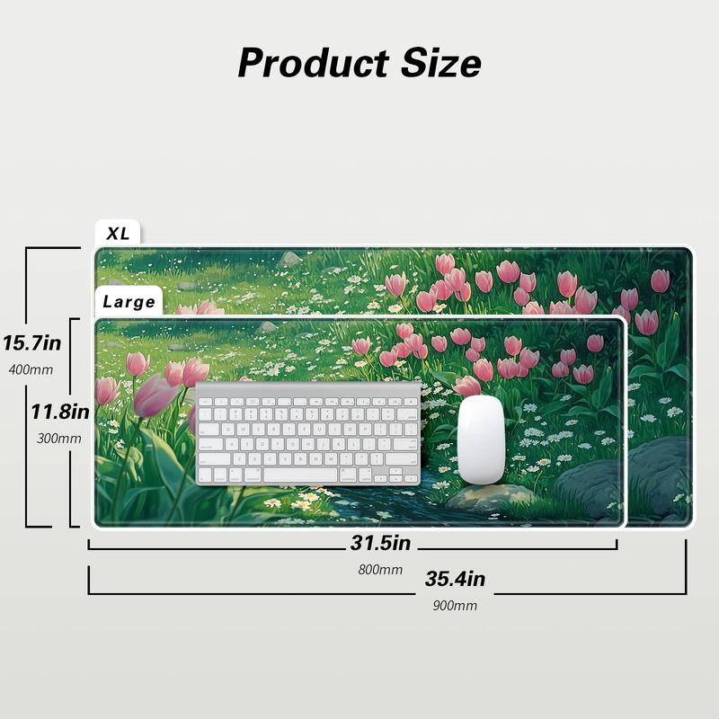 ブランドフローラルアイアンアートゲーミングマウスパッド大型長 - Gaming Keyboard Brand のレビューと価格