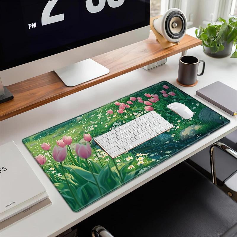 ブランドフローラルアイアンアートゲーミングマウスパッド大型長 - Gaming Keyboard Brand のレビューと価格