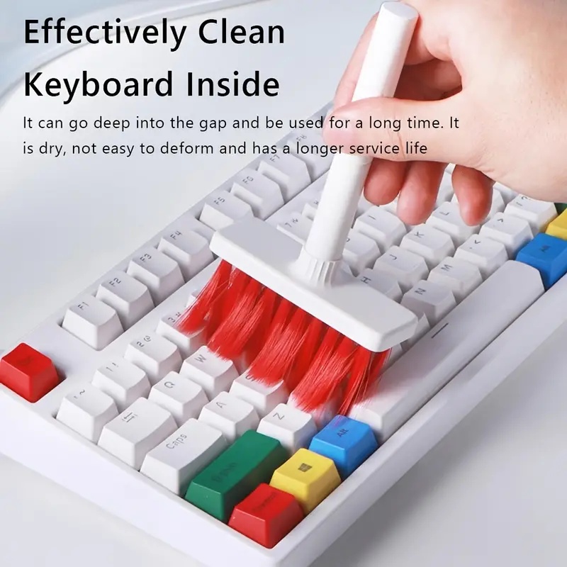 ユニバーサルコンピュータキーボードクリーナーブラシキットイヤ - Keycap Puller Ring のレビューと価格