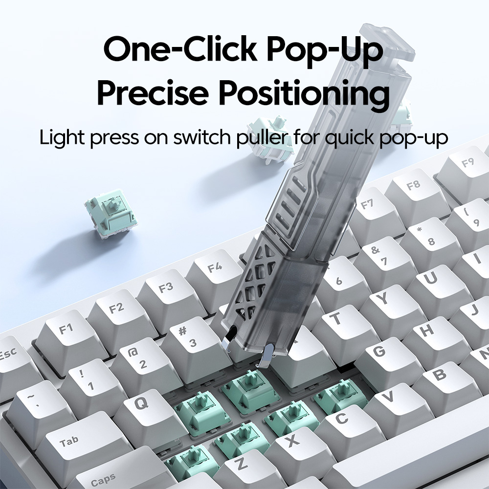 ユニバーサルキーボードスイッチプラー 2 in 1 キーキャ - Keycap Puller Ring のレビューと価格