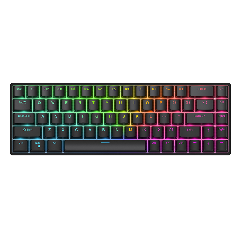 RAVEN68-交換可能な磁気スイッチ付き有線メカニカルキー - Gaming Keyboard Half のレビューと価格