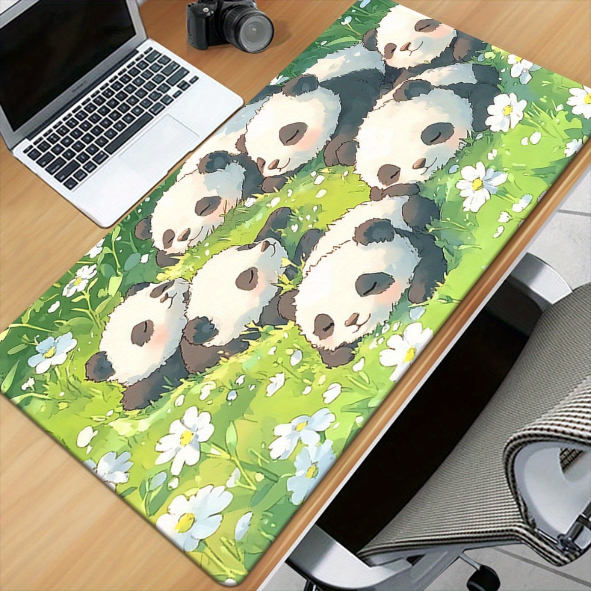 ブランドパンダマウスパッドアイアンアート滑り止めゴムベースゲ - Gaming Keyboard Brand のレビューと価格