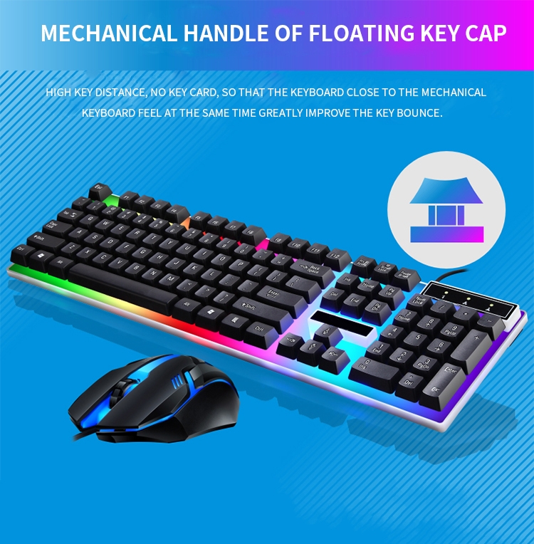 RGBゲーミングキーボードとマウスキット,ゲーマーキーボード - Gaming Keyboard Mobile のレビューと価格