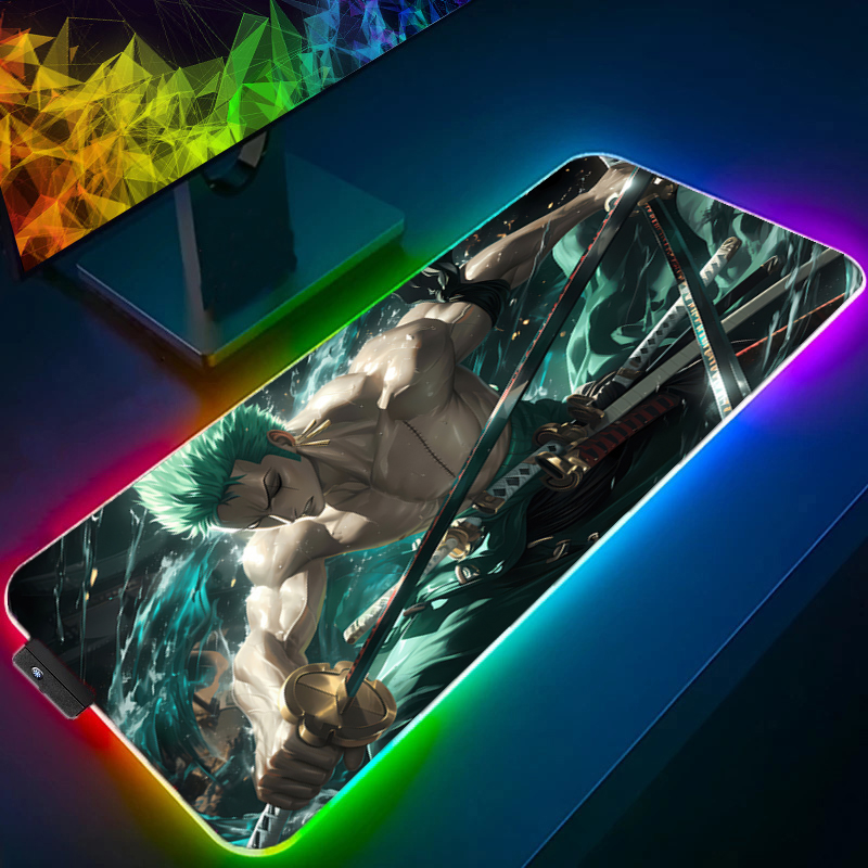 ワンピースゾロマウスパッド RGB ゲームアクセサリー Ga - Gaming Keyboard Tactile のレビューと価格