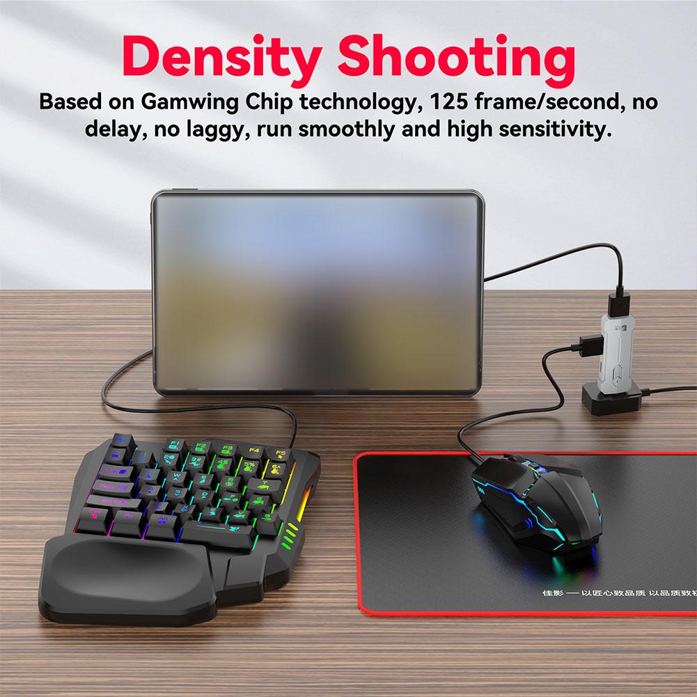 Gamwing X8/x8 プロキーボードとマウスコンバータ - Gaming Keyboard Half のレビューと価格