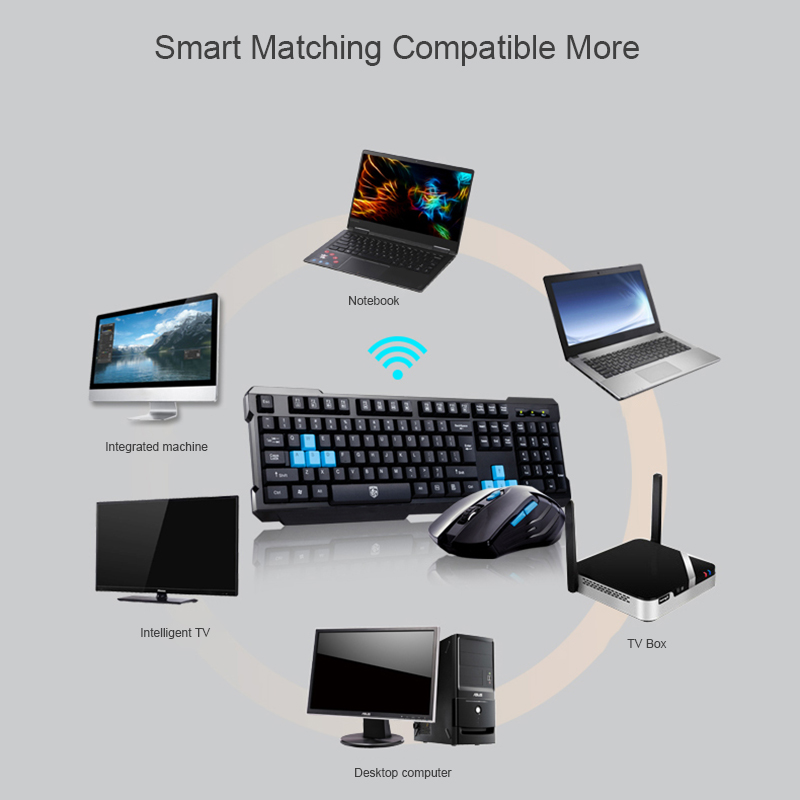 キーボード マウス コンボ 防水 マルチメディア 2.4GH - Gaming Keyboard Extension のレビューと価格