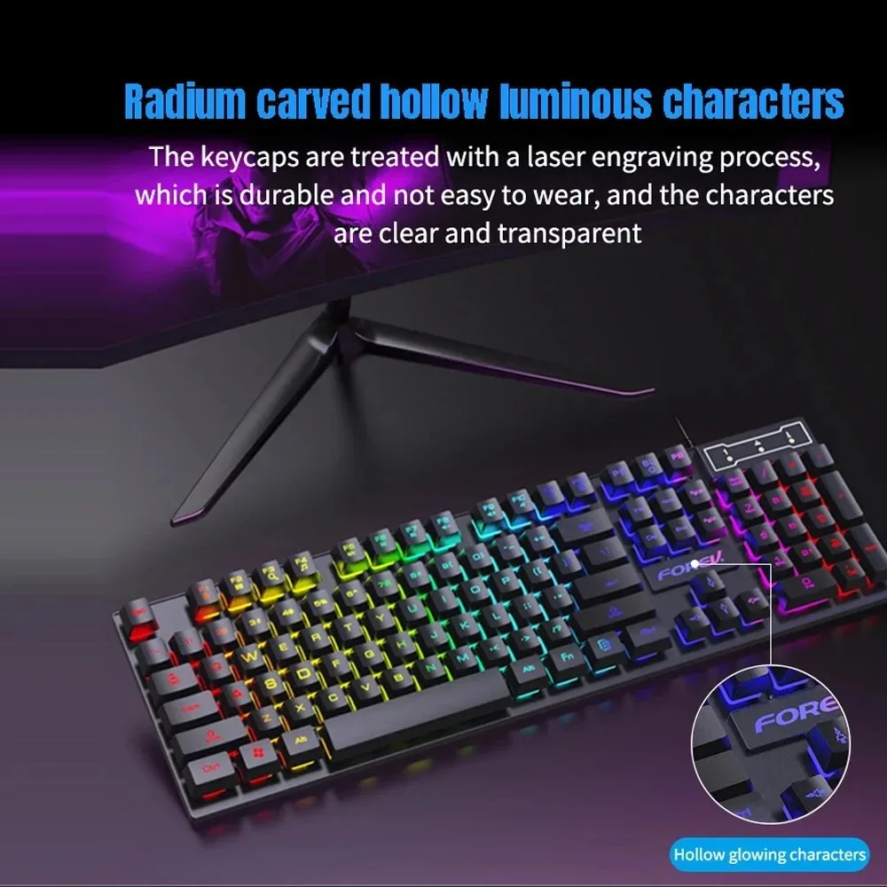 104 キーバックライト付きメカニカルキーボード有線ゲーミン - Gaming Keyboard Half のレビューと価格