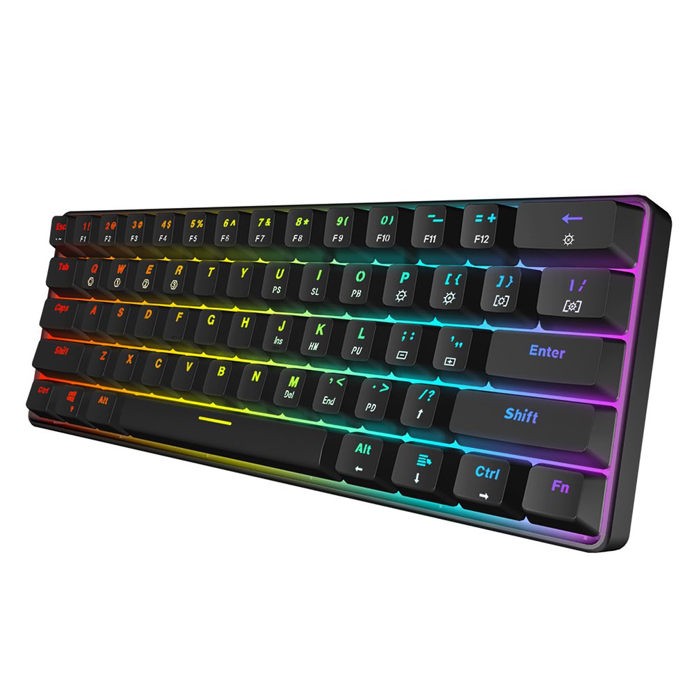 SKYLOONG GK61 ミニポータブル 60% ゲーマー - Gaming Keyboard Mobile のレビューと価格