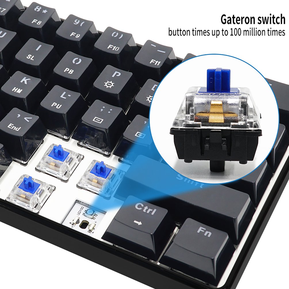 SKYLOONG GK61 ミニポータブル 60% ゲーマー - Gaming Keyboard Mobile のレビューと価格