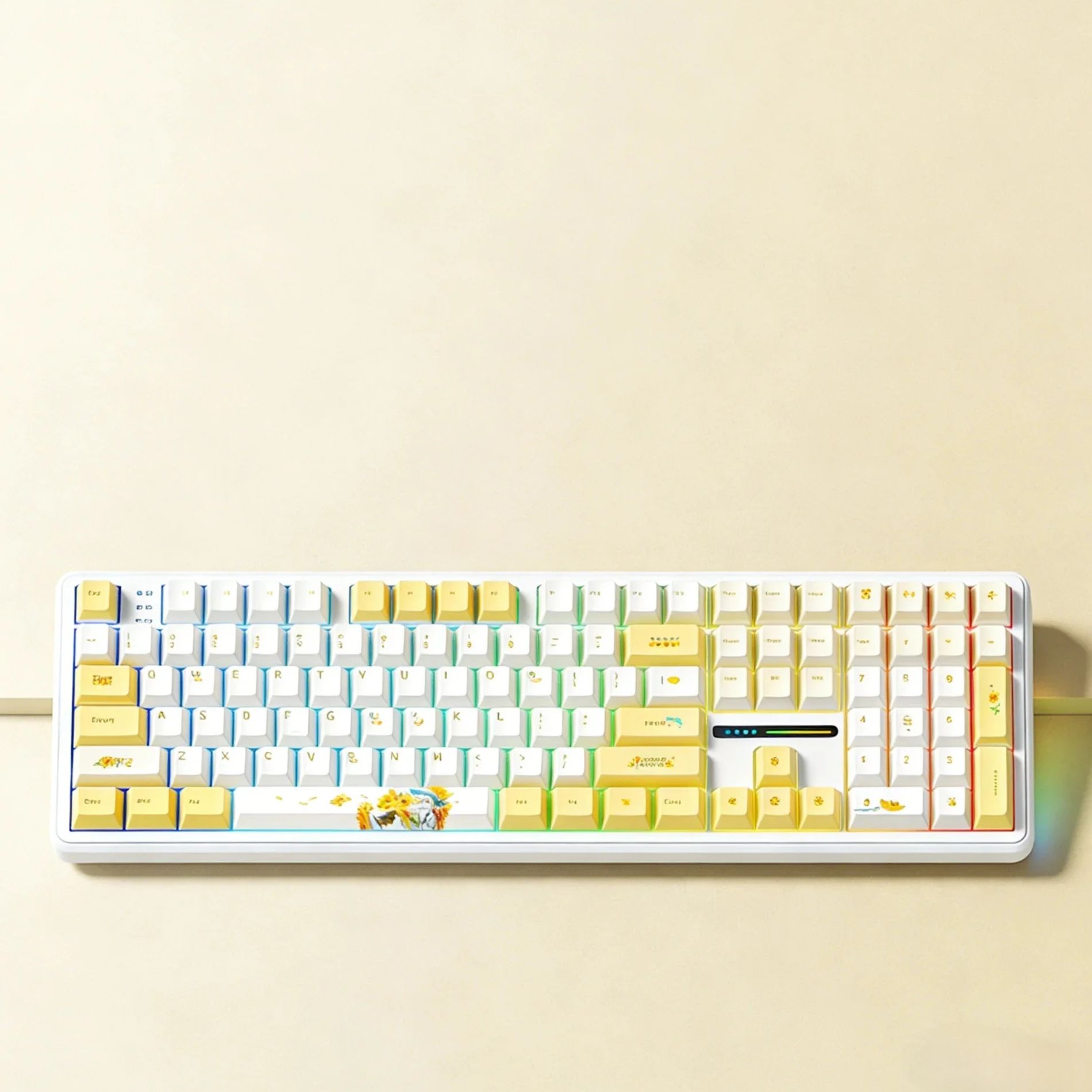 AULA F108 ワイヤレスキーボード 低ノイズスイッチ  - Gaming Keyboard No Noise のレビューと価格