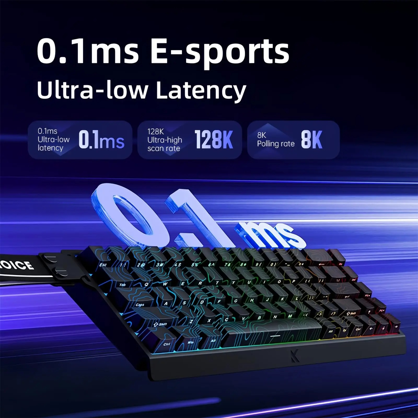 MCHOSE ACE 68 磁気スイッチゲーミングキーボード - Gaming Keyboard Hall Effect Switches のレビューと価格