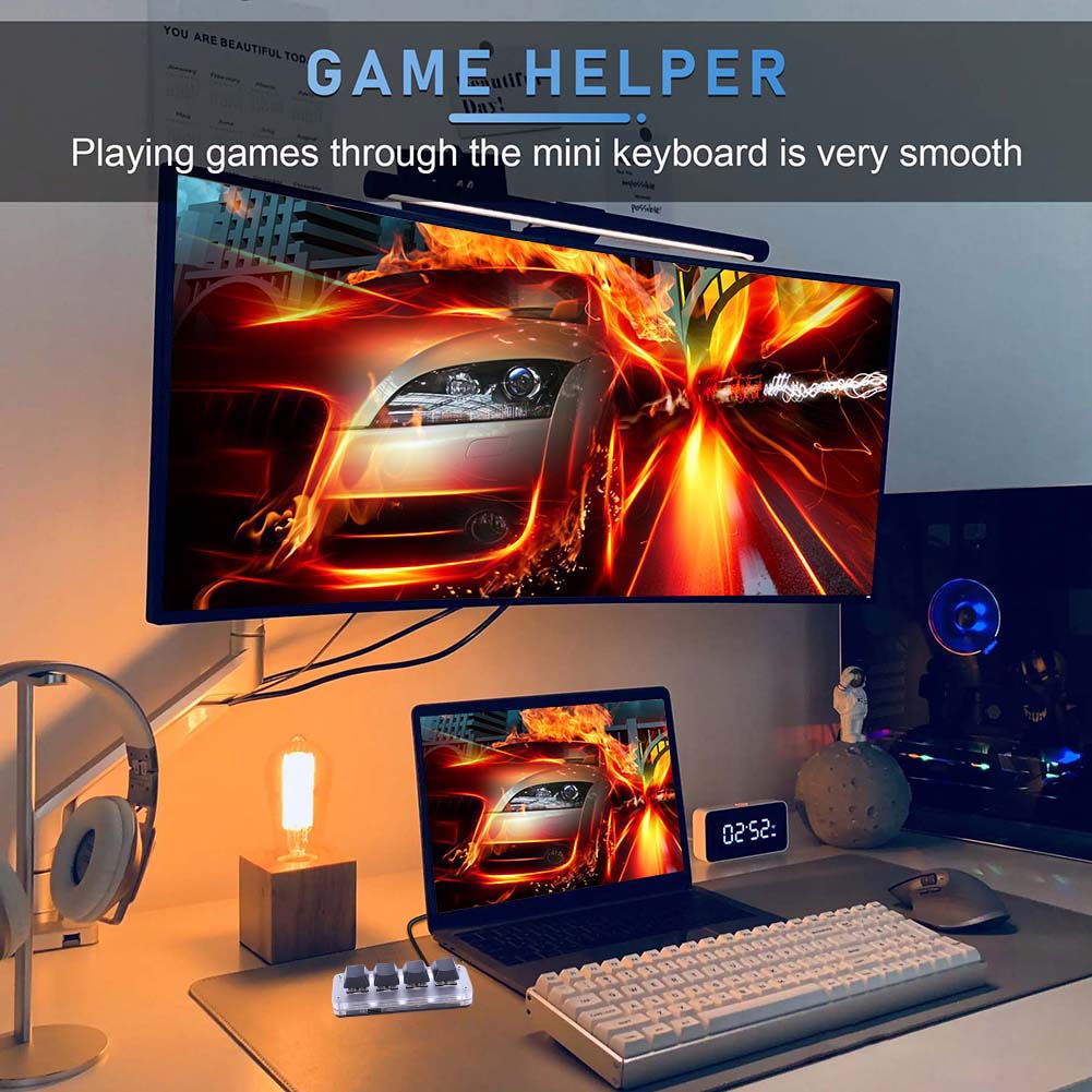 3キー1ノブ/4キー Photoshop ゲーミングキーパッ - Gaming Keyboard 1 Hand のレビューと価格