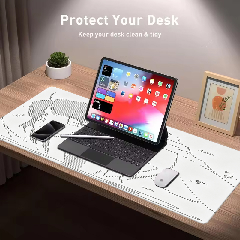 1 個革製マウスパッドアニメエンジェルガール Y2k かわい - Gaming Keyboard Tactile のレビューと価格